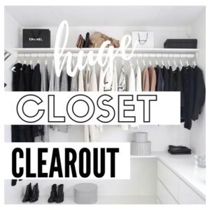 Huge Closet Clearout